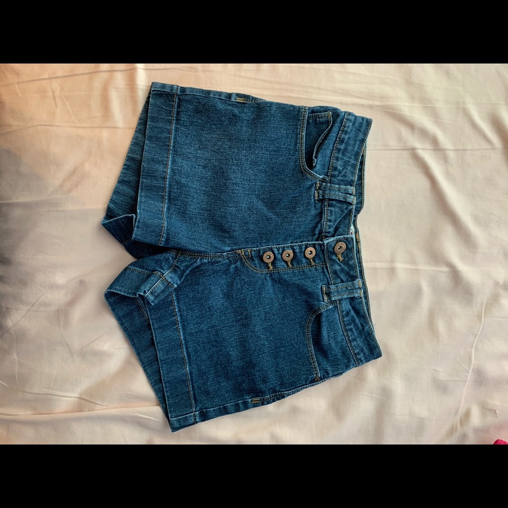 High rise shorts